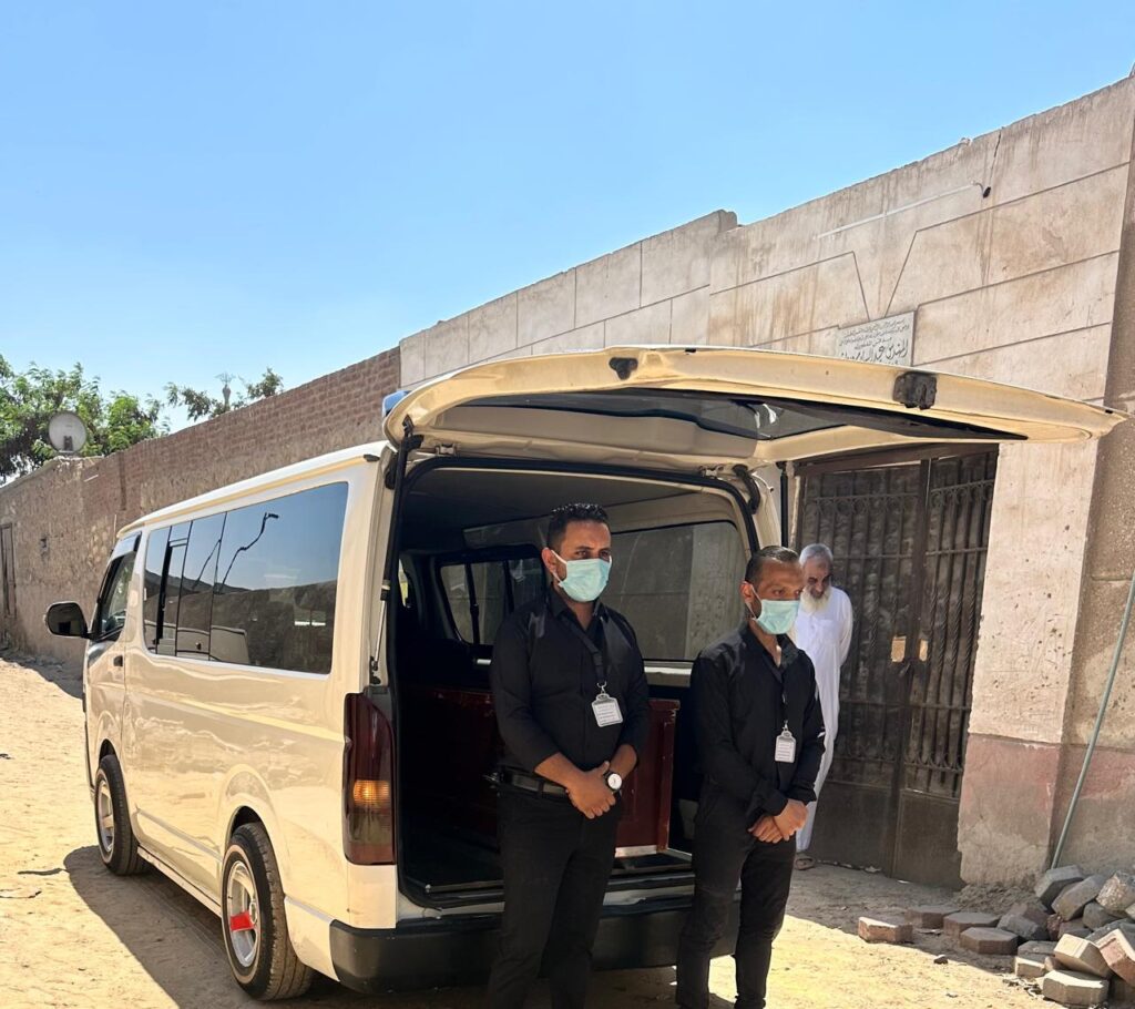 سيارات دفن الموتى في المهندسين